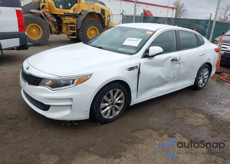2016 Kia Optima Lx from USA, damaged, VIN 5XXGT4L35GG074090